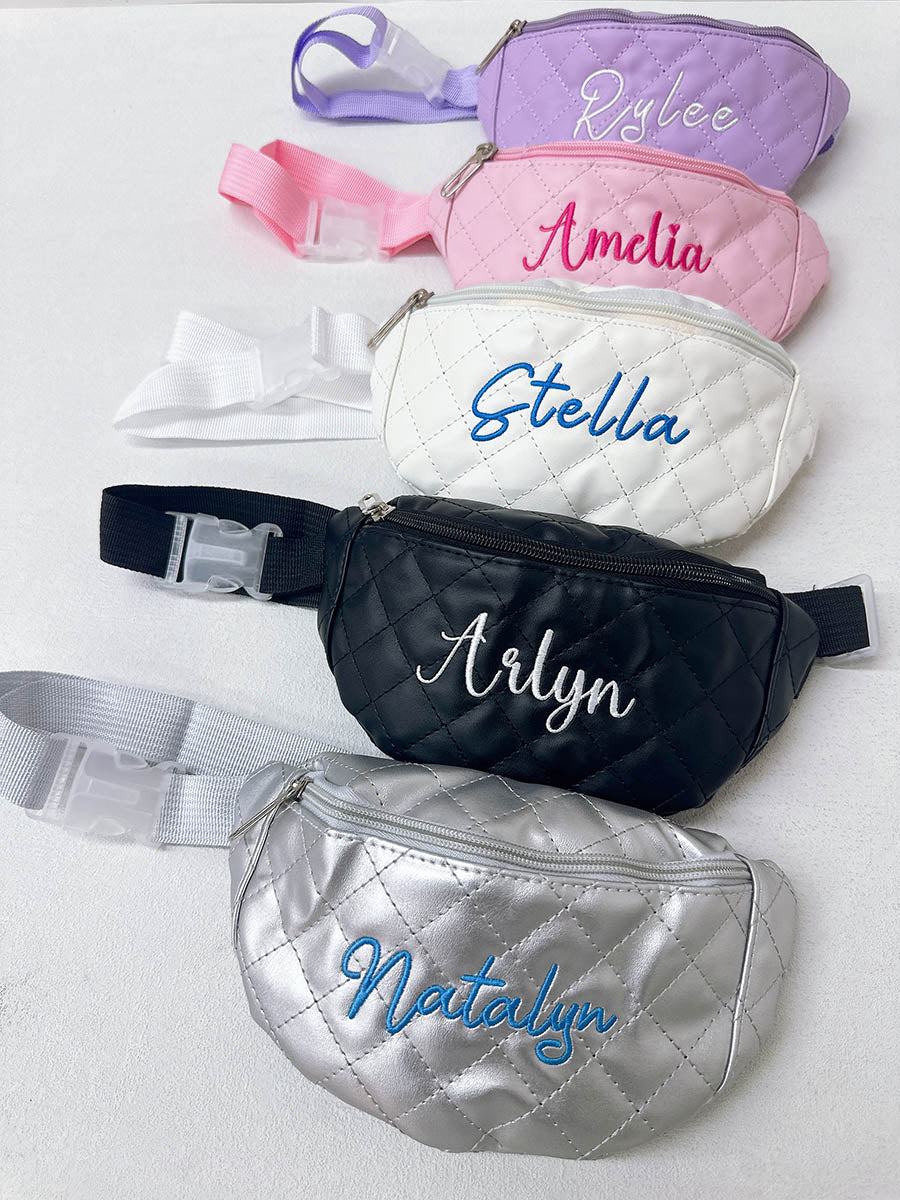 Custom Embroidered Name Kid’s Fanny Pack!
