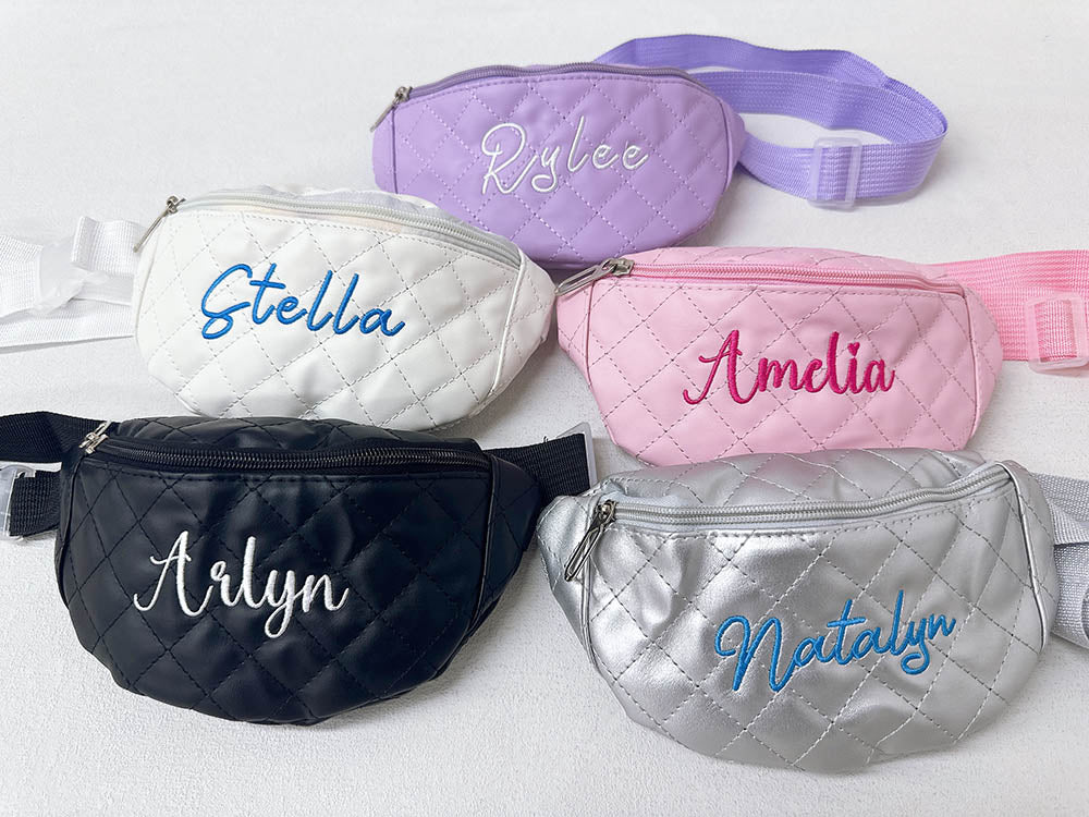 Custom Embroidered Name Kid’s Fanny Pack!