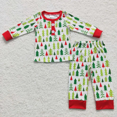 Christmas Tree Family Pajamas - Kids