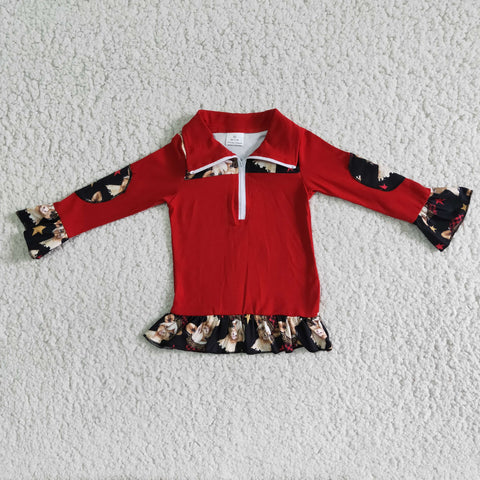 Christmas Half Zip Jacket