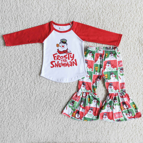 Snowman Pants Set