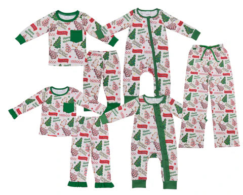 Matching Family Christmas Tree Pajamas