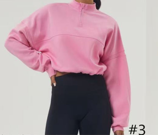 L*U*L*U* Quarter Zip Sweater