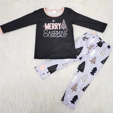 Merry Sassmas Pants Set
