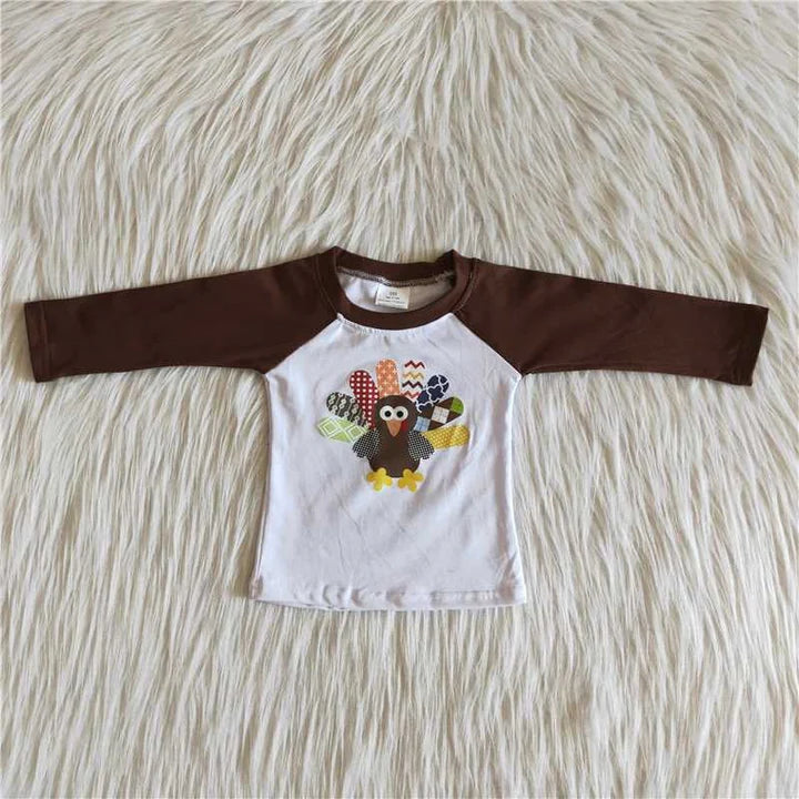 Thanksgiving Matching Printed Turkey Set