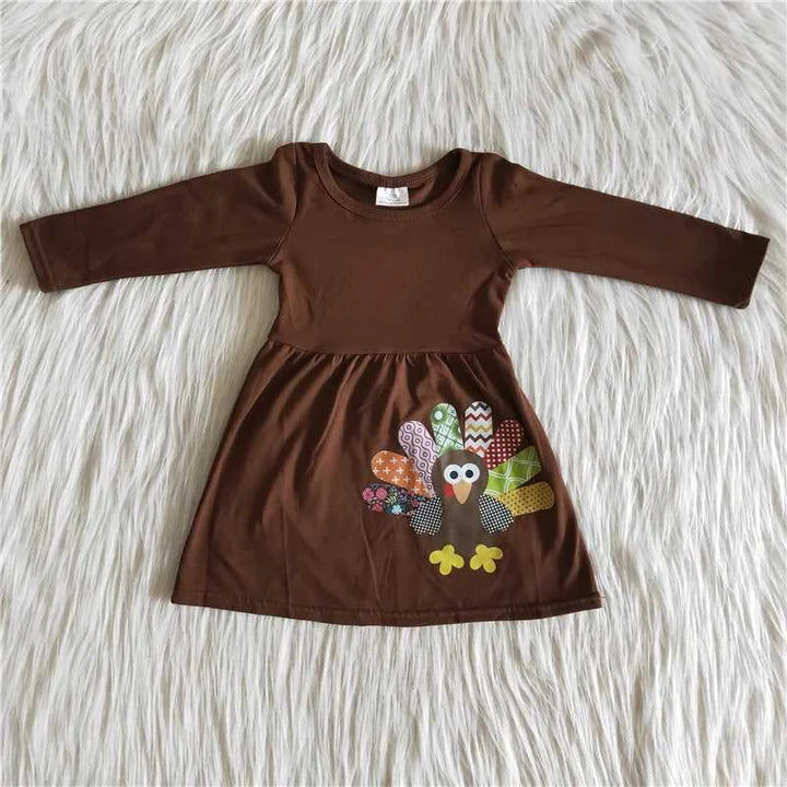 Thanksgiving Matching Printed Turkey Set