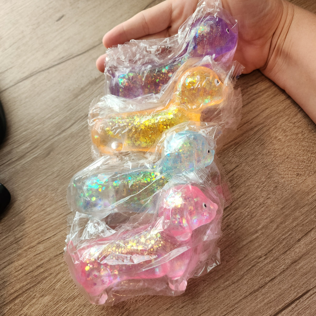 Glitter Puppy Squishies