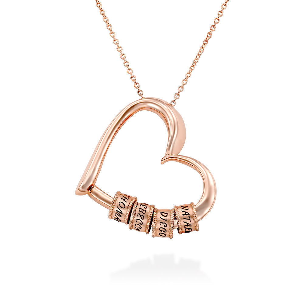 Custom Heart Pendant Personalized Name Necklace