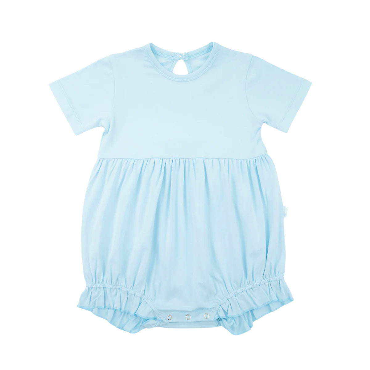 Custom Embroidery Name Kid's Bamboo Rompers