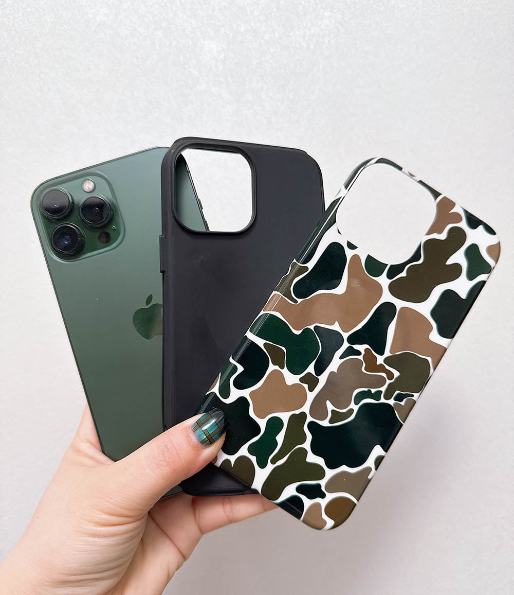 Custom Printed Dual-Layer Film iPhone Case