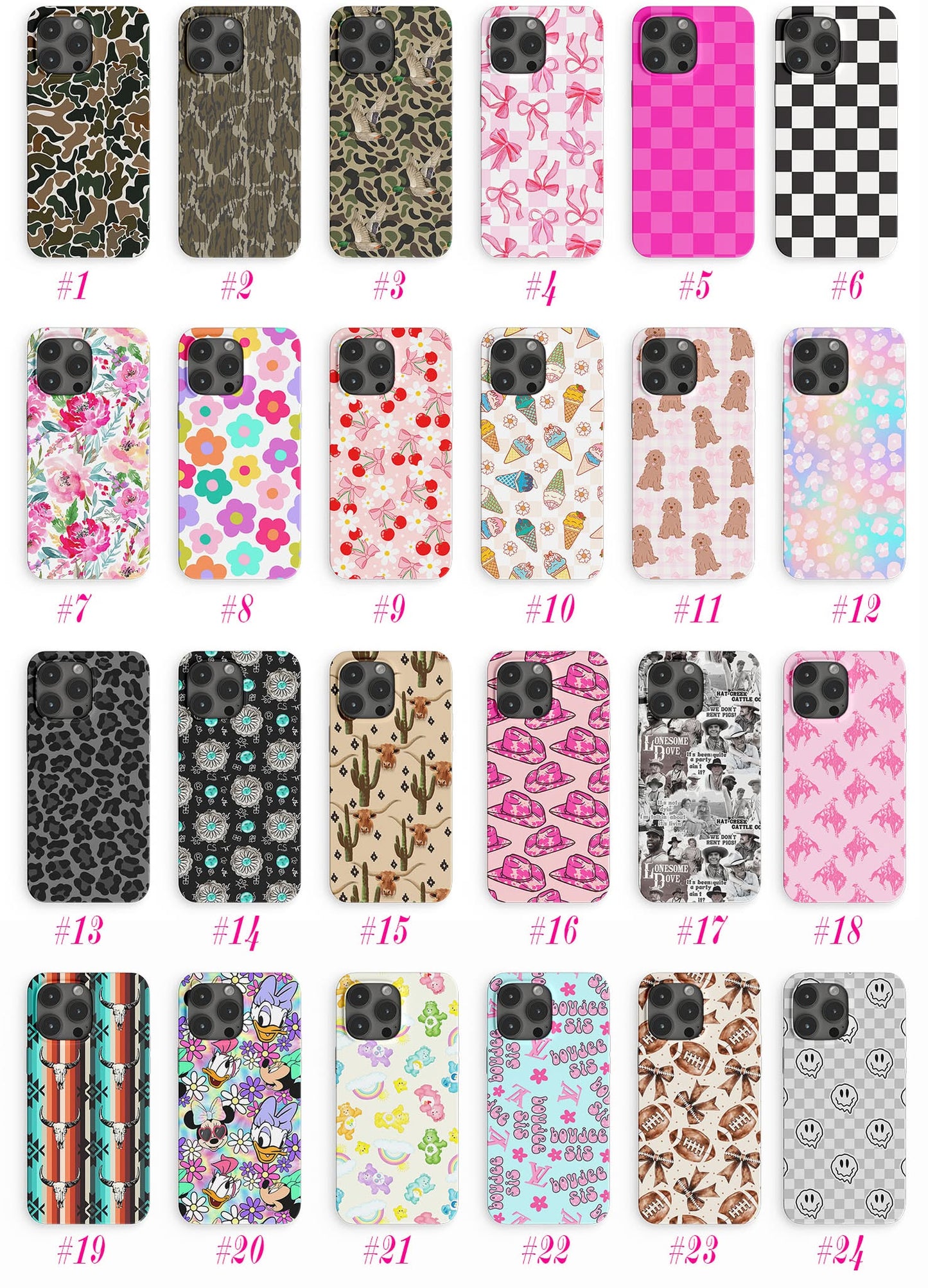 Custom Printed Dual-Layer Film iPhone Case