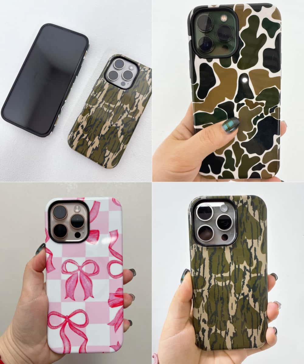 Custom Printed Dual-Layer Film iPhone Case