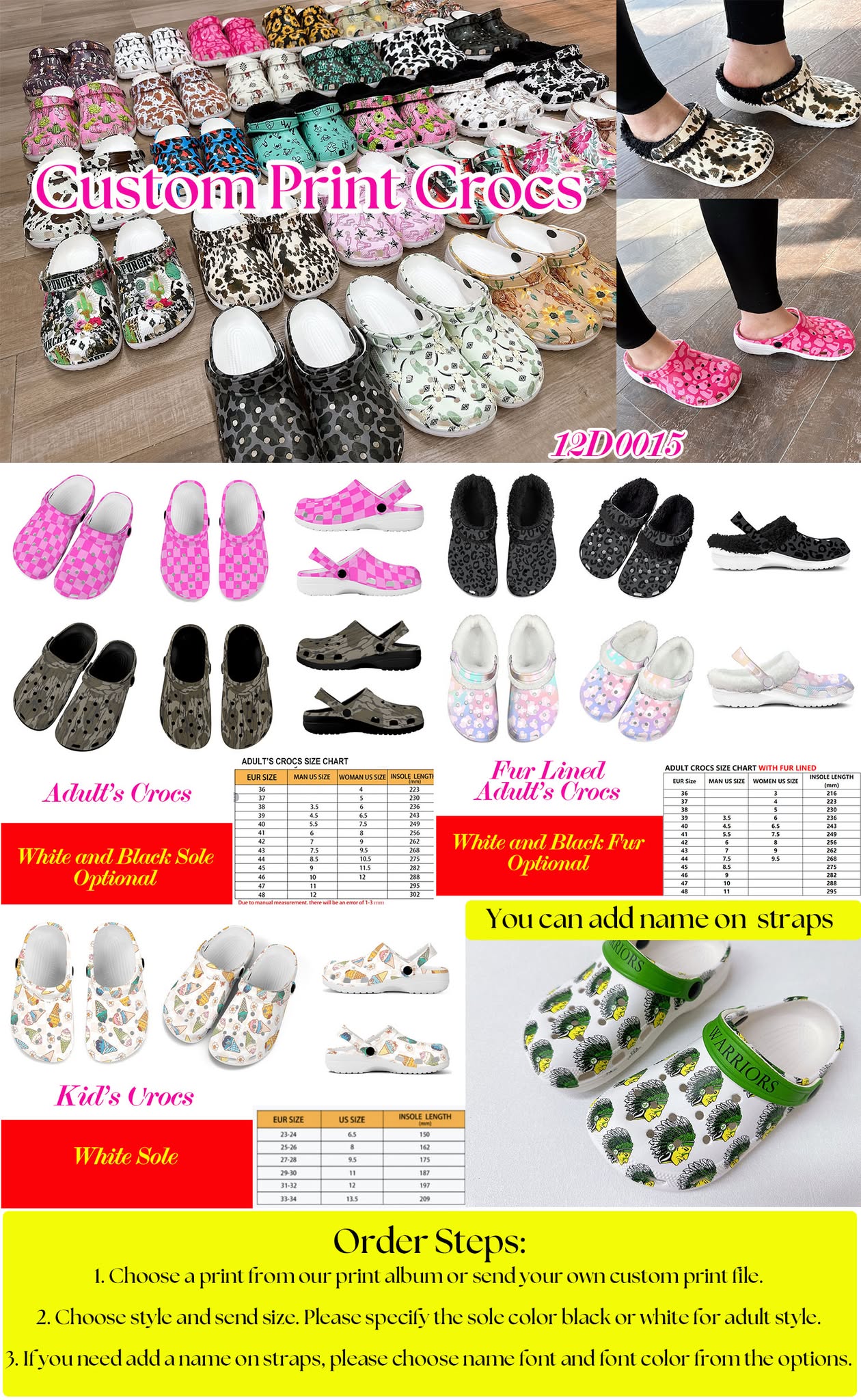 Custom Print Comfy Everyday Sandals