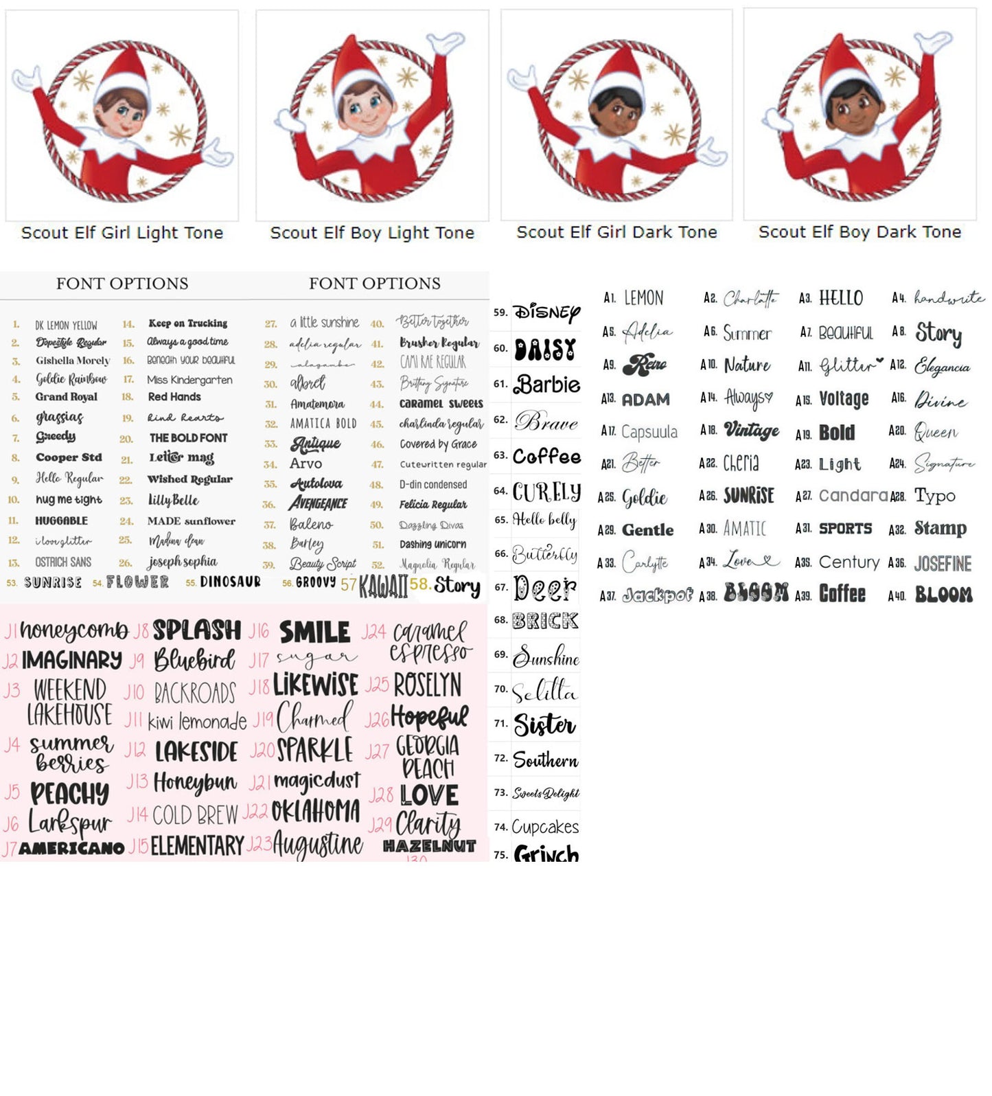 Custom Name Christmas Elf Blanket