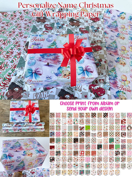 Custom Christmas Wrapping Paper