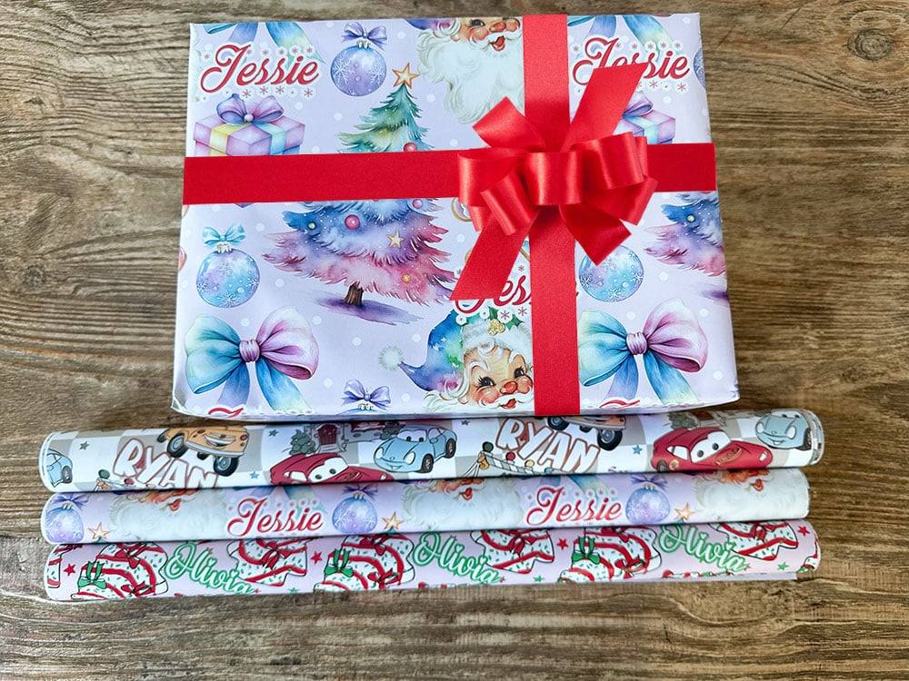 Custom Christmas Wrapping Paper