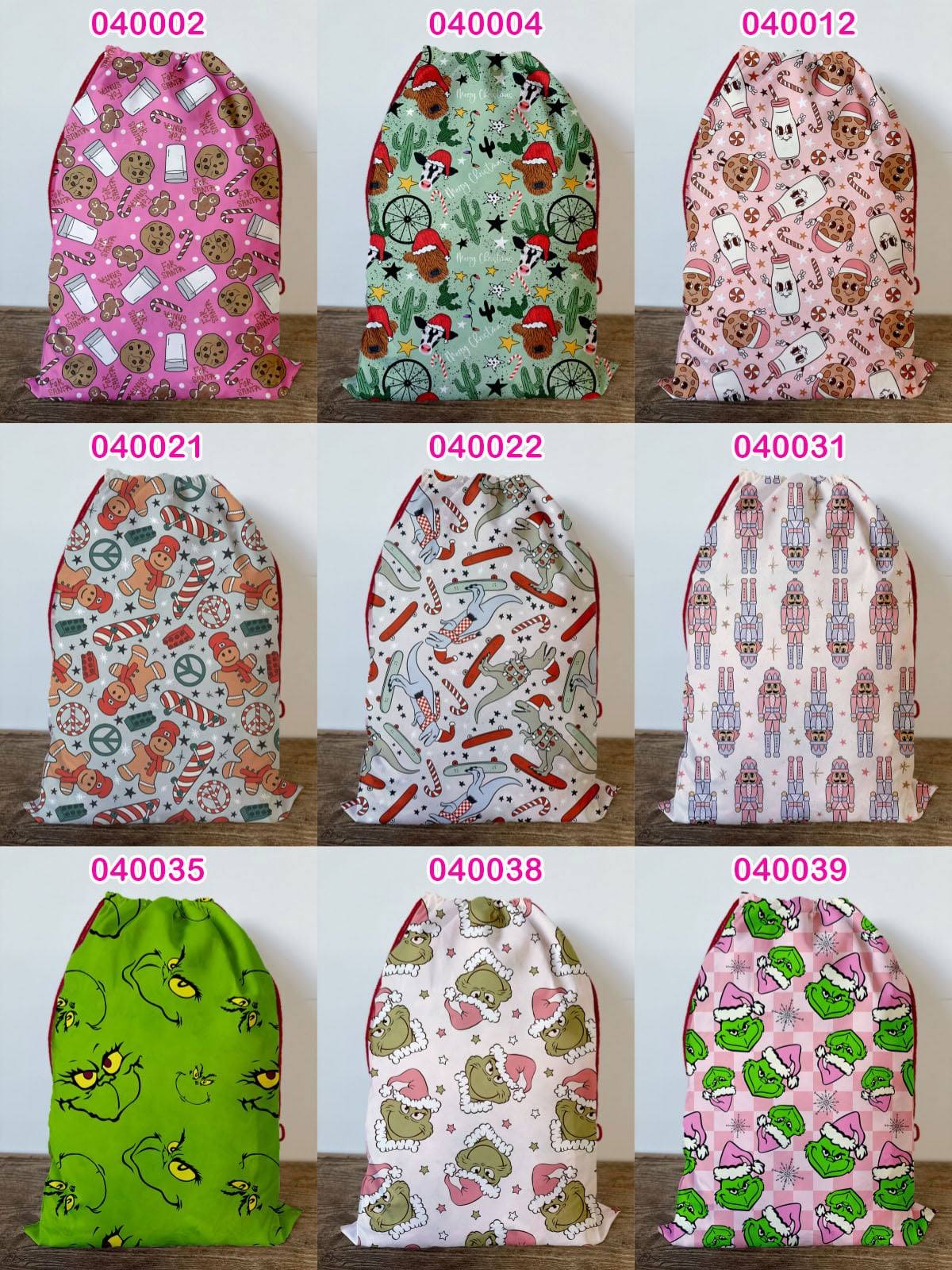 Custom Name Print Bag