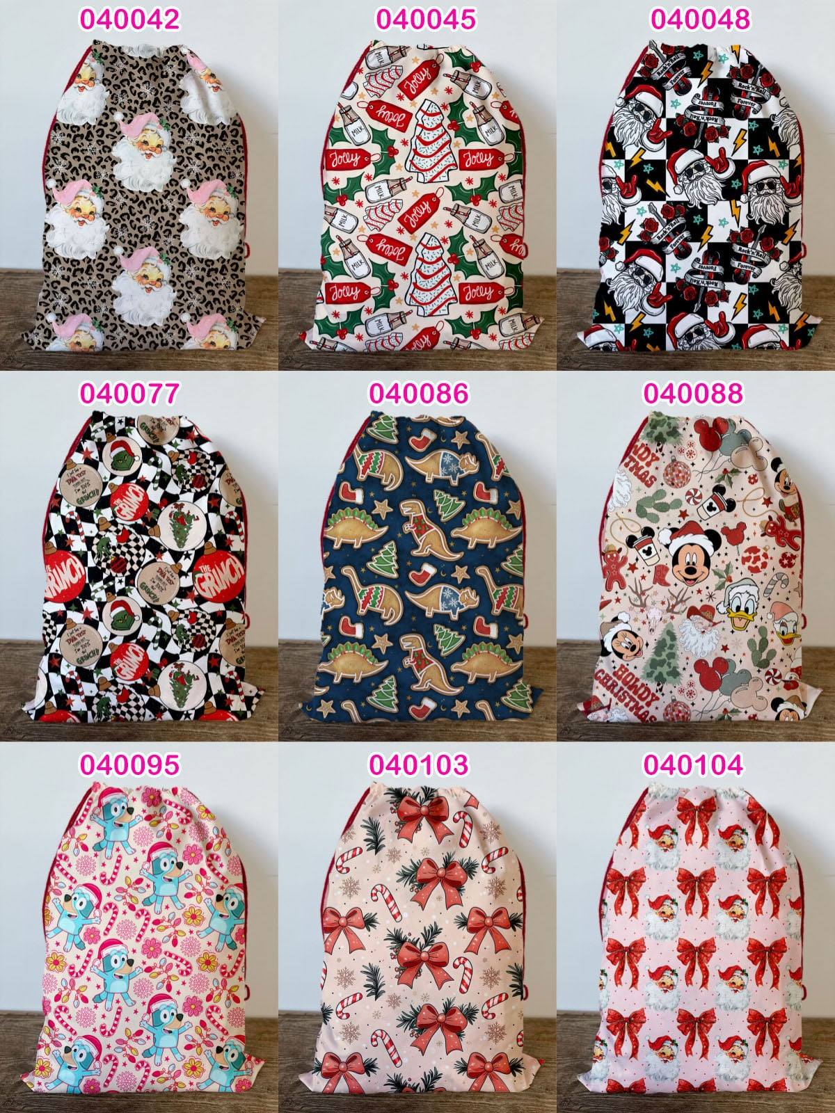 Custom Name Print Bag