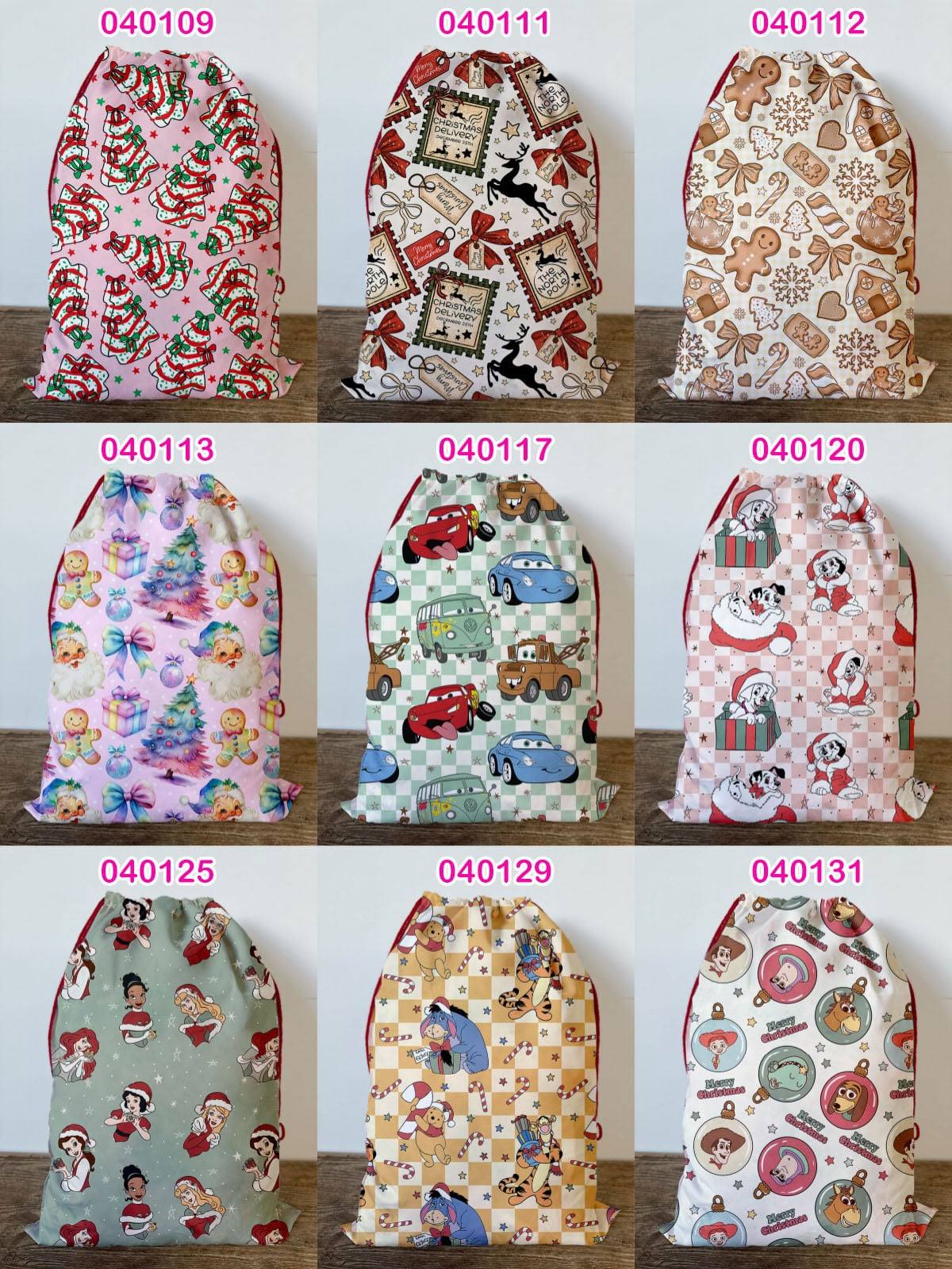 Custom Name Print Bag