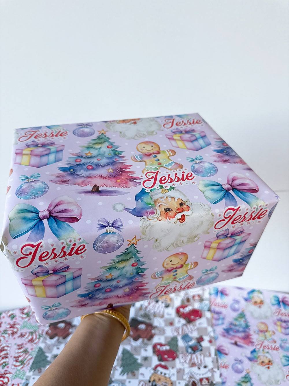 Custom Christmas Wrapping Paper