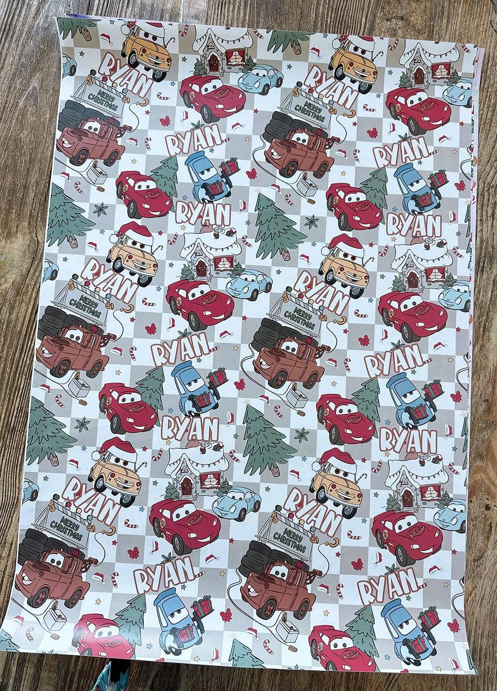 Custom Christmas Wrapping Paper