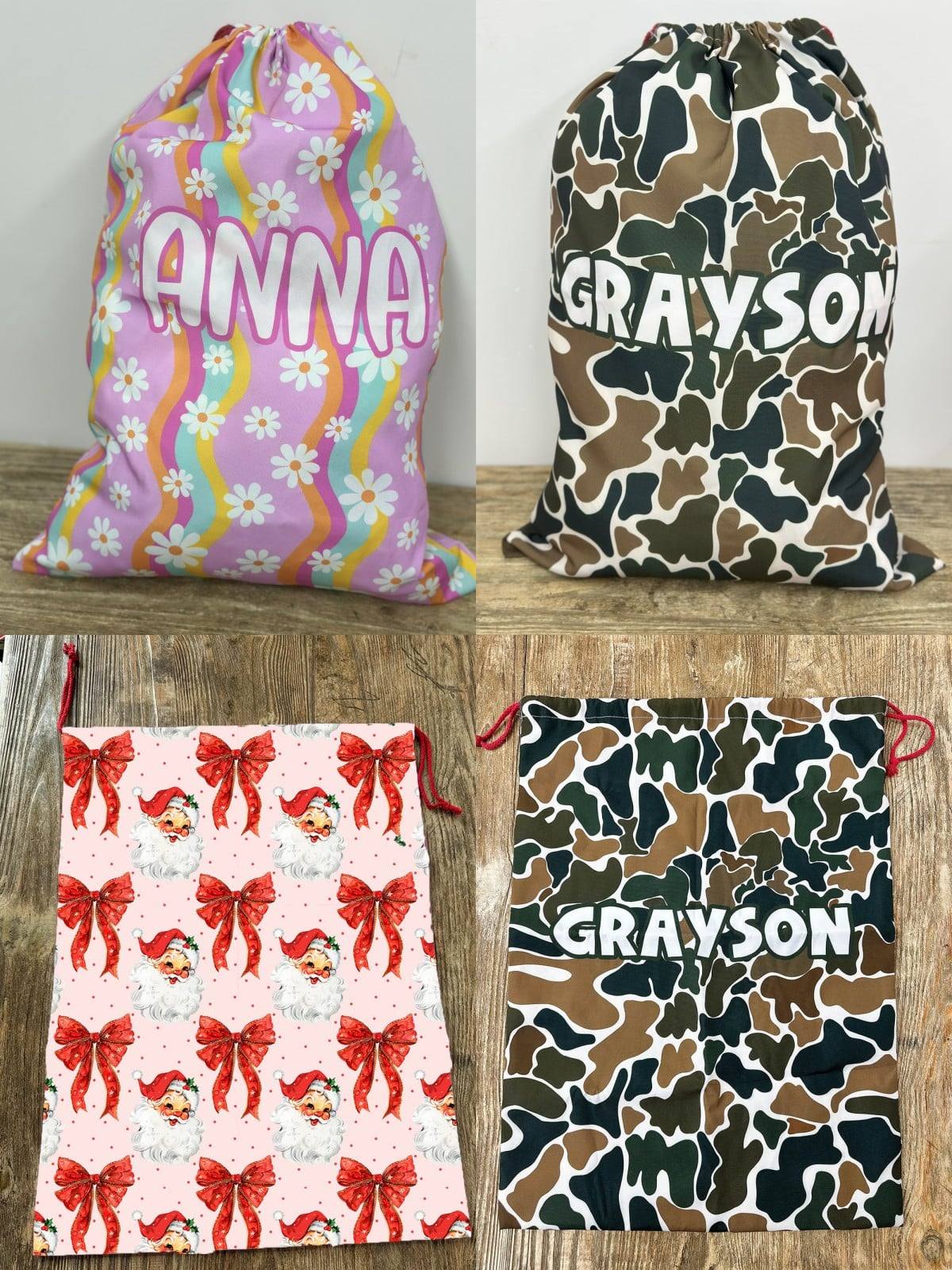 Custom Name Print Bag