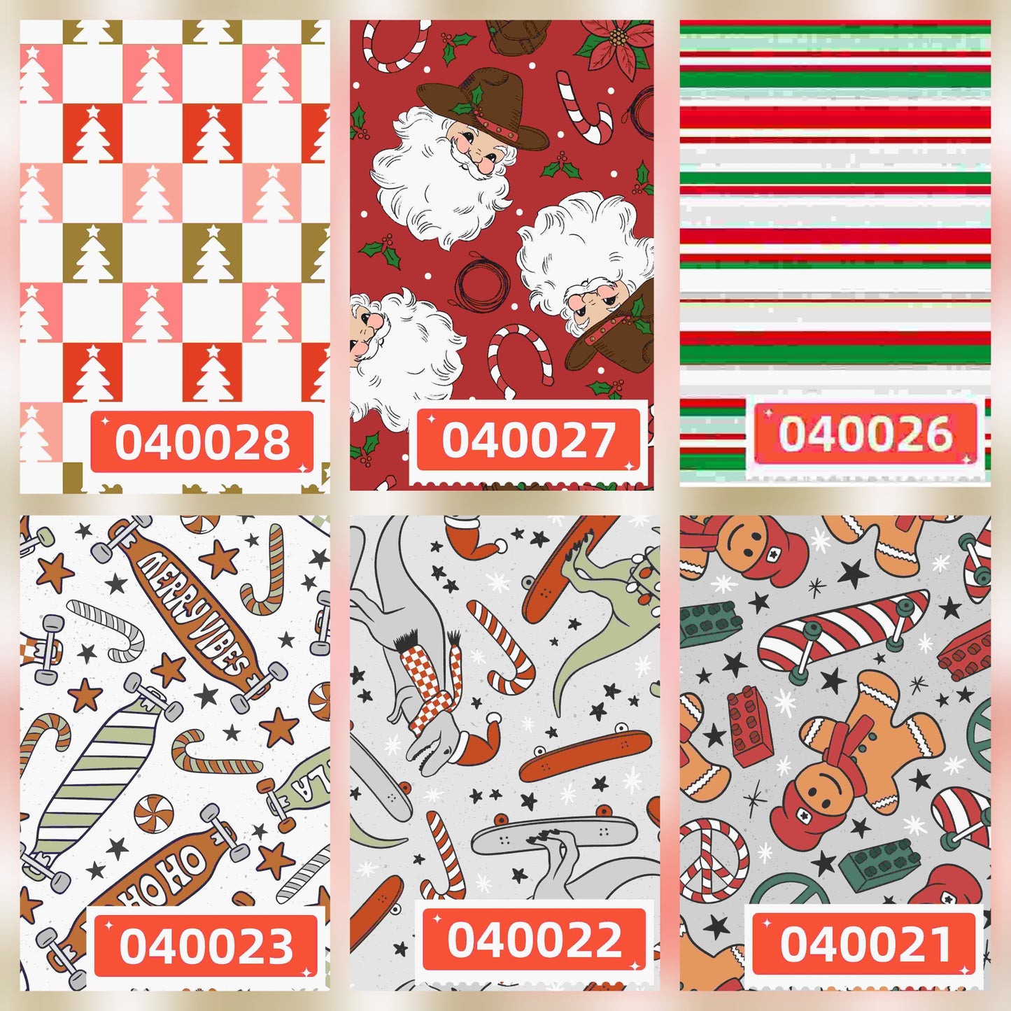 Custom Christmas Wrapping Paper