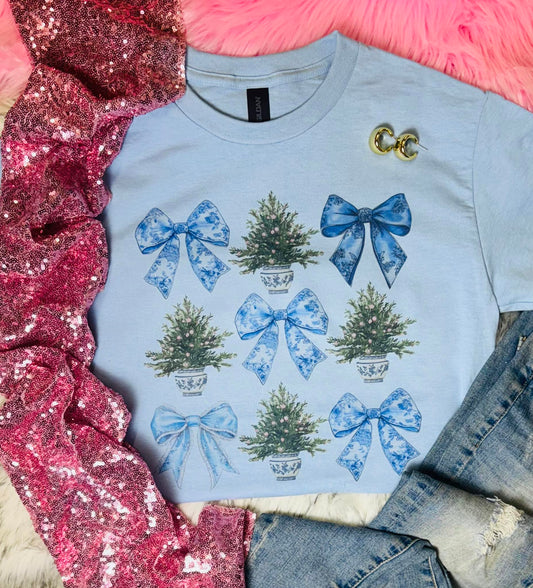 Blue Christmas Tee