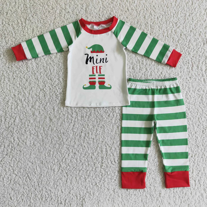 Elf Family Pajamas - Mini