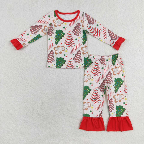 Matching Family Christmas Tree Cake Christmas Pajamas