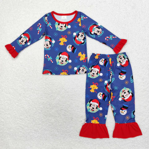 Matching Family Cartoon Christmas Pajamas