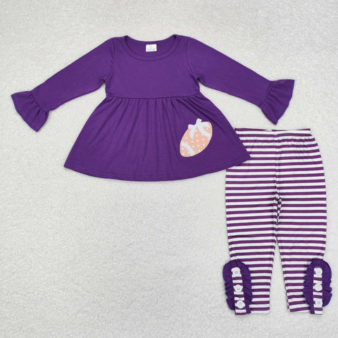 Colored Football Flowing Top and Leggings set