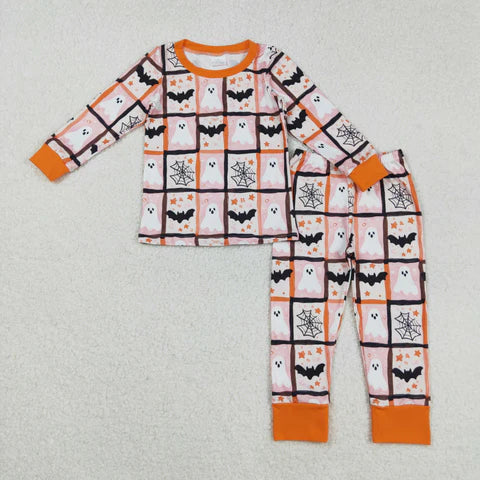 Sibiling Matching Halloween Pajamas