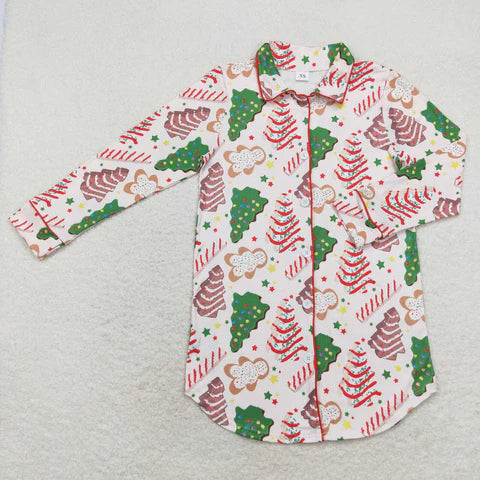 Matching Family Christmas Tree Cake Christmas Pajamas