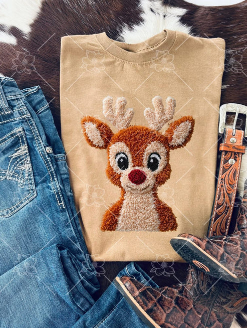 Yarn Rudolph Tee