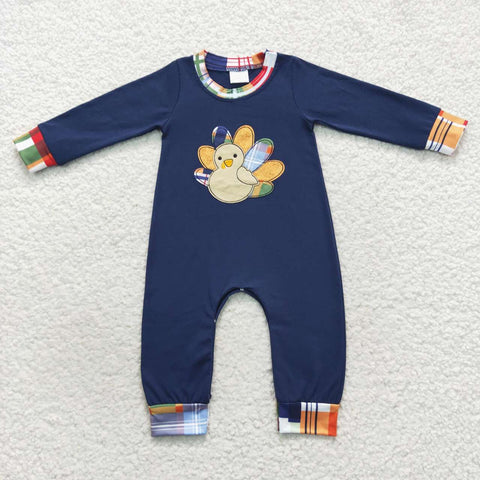 Thanksgiving Matching Embroidered Sibiling Set