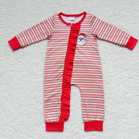 Matching Family Striped Santa Christmas Pajamas