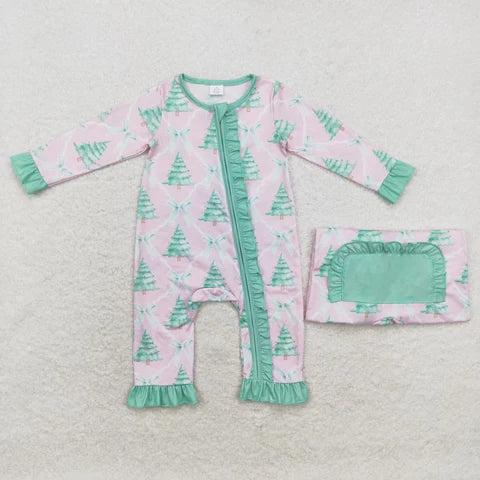 Matching Family Pastel Christmas Tree Pajamas