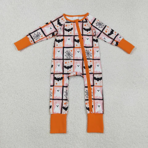 Sibiling Matching Halloween Pajamas