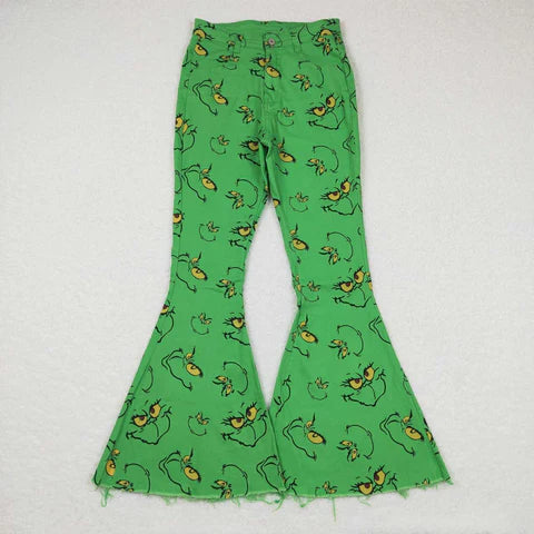 Mean Green Christmas Matching Pants - Adult