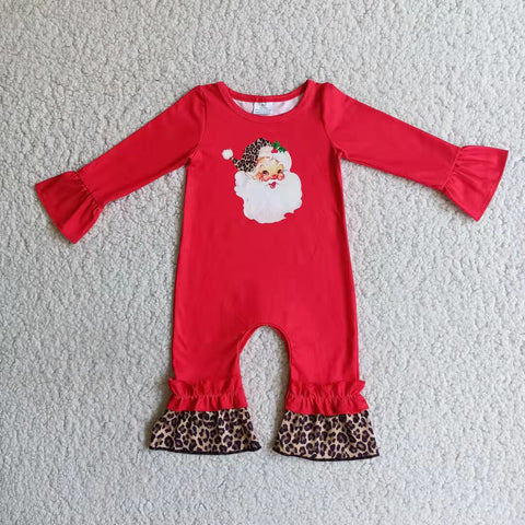 Red Santa Romper