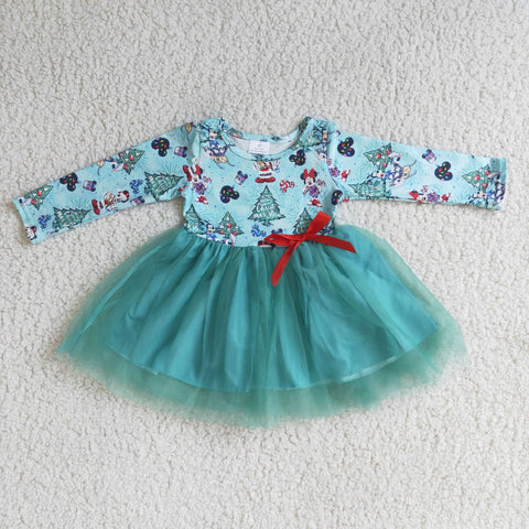 Magical Friends Christmas Tree Tule Dress