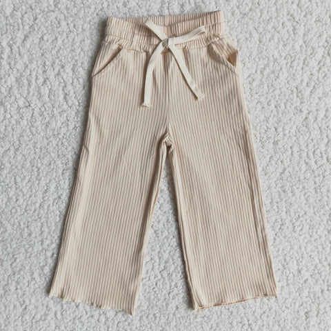 Fall Cotton Cozy Wide Leg Pants