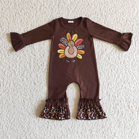 Thanksgiving Matching Printed Turkey Set