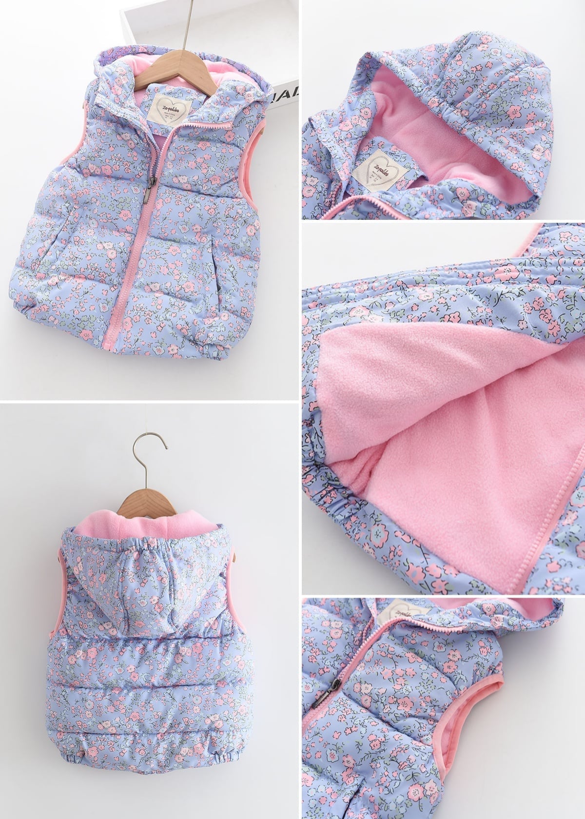 Winter Weather Warm Puffer Vests - Pretty Pettals