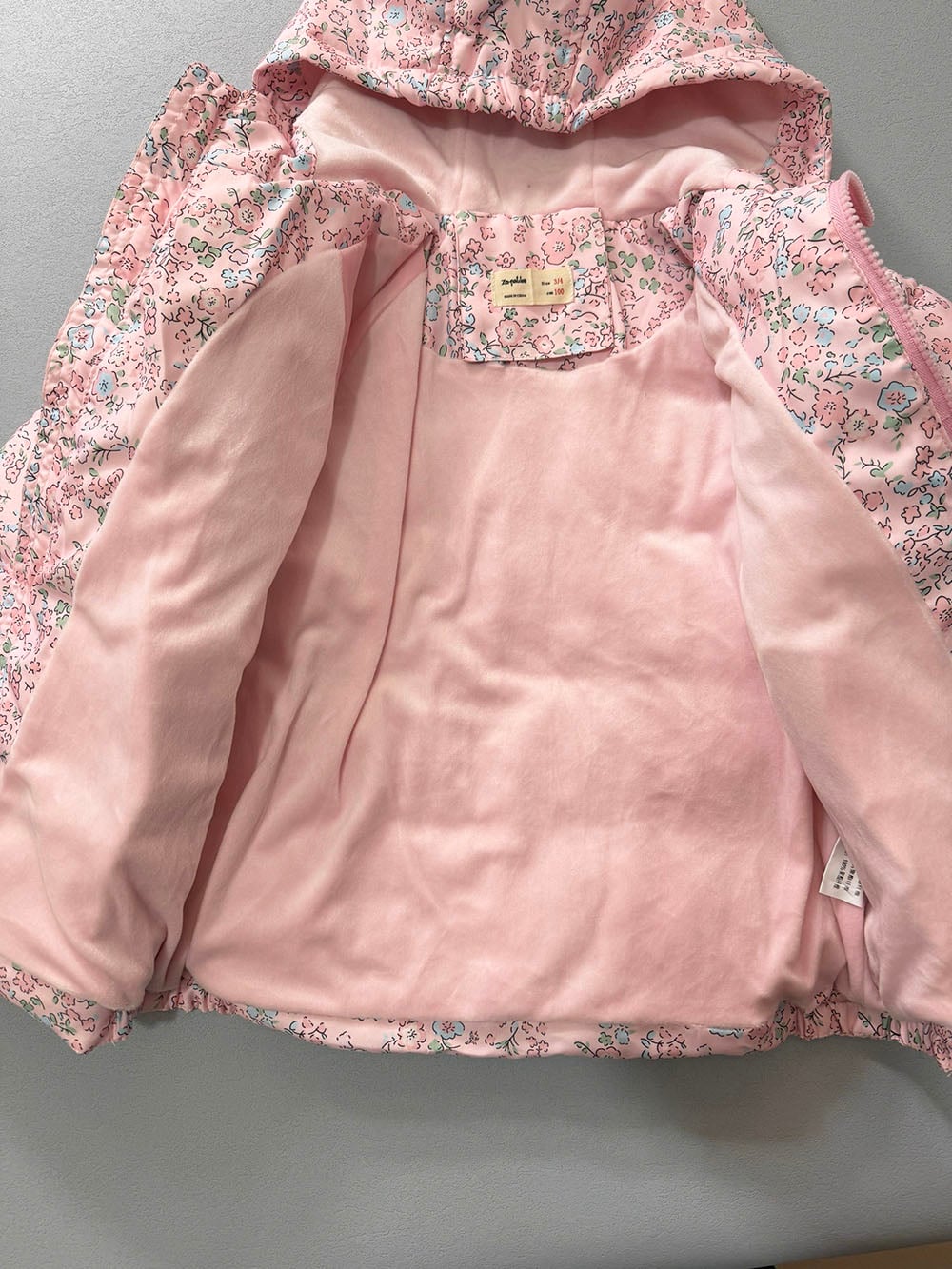 Winter Weather Puffy Jacket - Pretty Petals