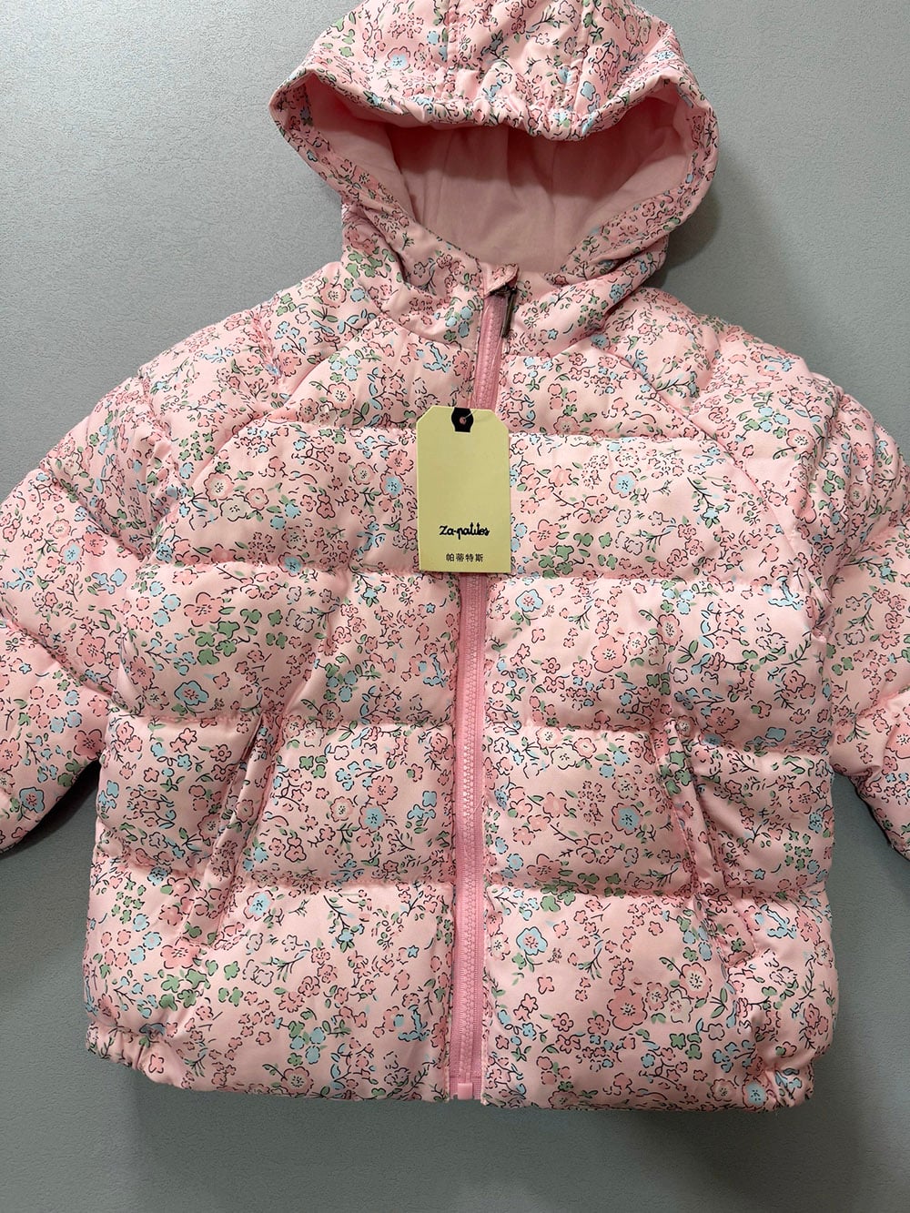 Winter Weather Puffy Jacket - Pretty Petals