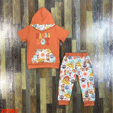 Boys Hoodie Momma's Boy Pants Set