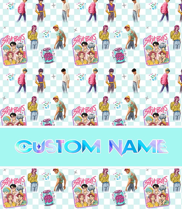 Custom K*P o p D - H u n t e r Cozy Blanket