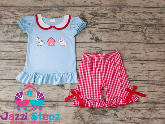 Farm House Shorts Set - Jazzi Stepz